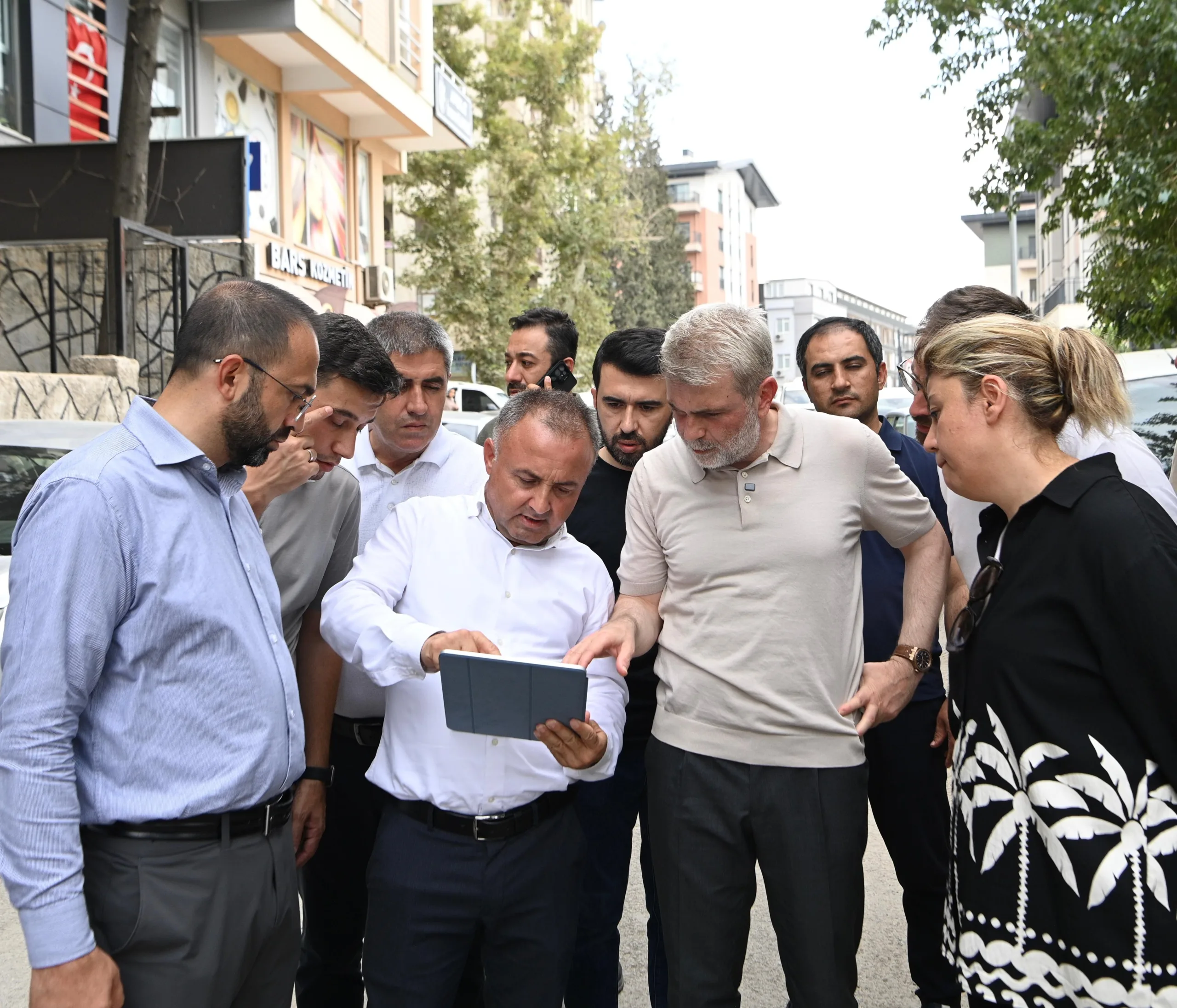 Başkan görgel’den yerinde i̇nceleme!