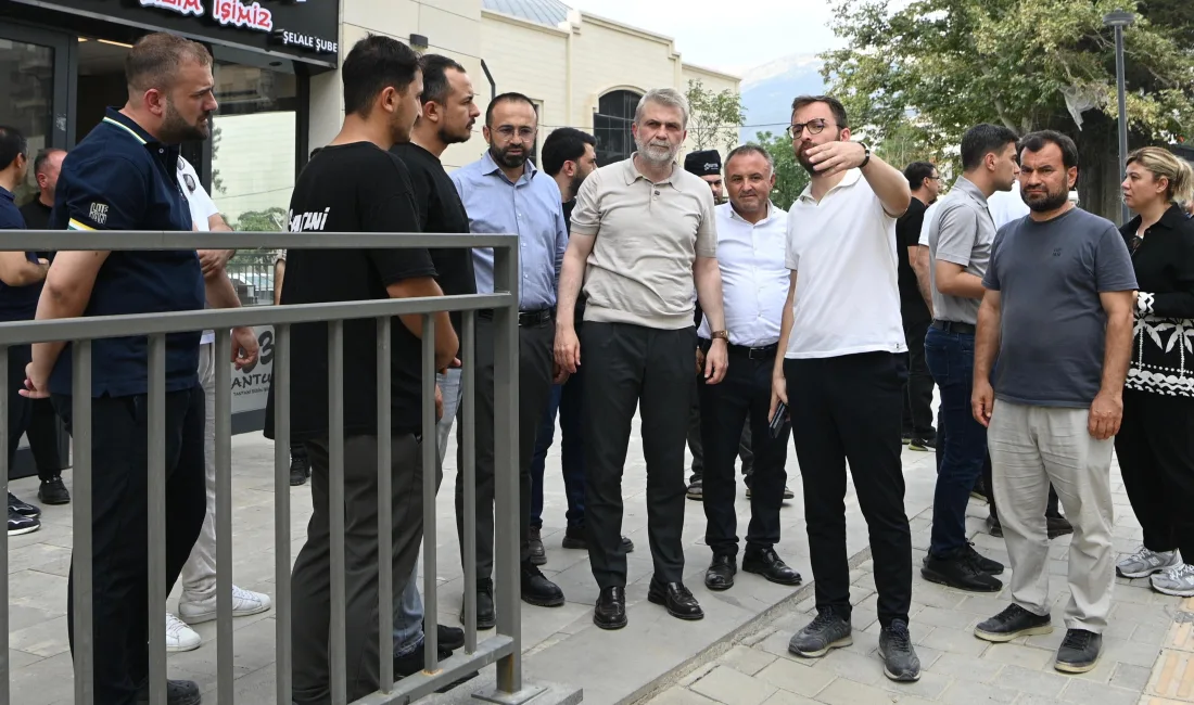 Kahramanmaraş Büyükşehir Belediye Başkanı Fırat Görgel, tamamlanan ve devam eden
