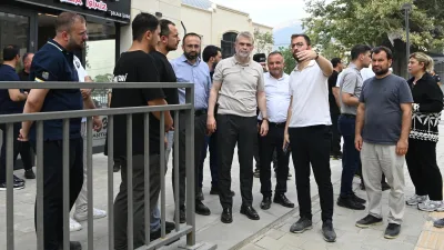 Kahramanmaraş Büyükşehir Belediye Başkanı Fırat Görgel, tamamlanan ve devam eden