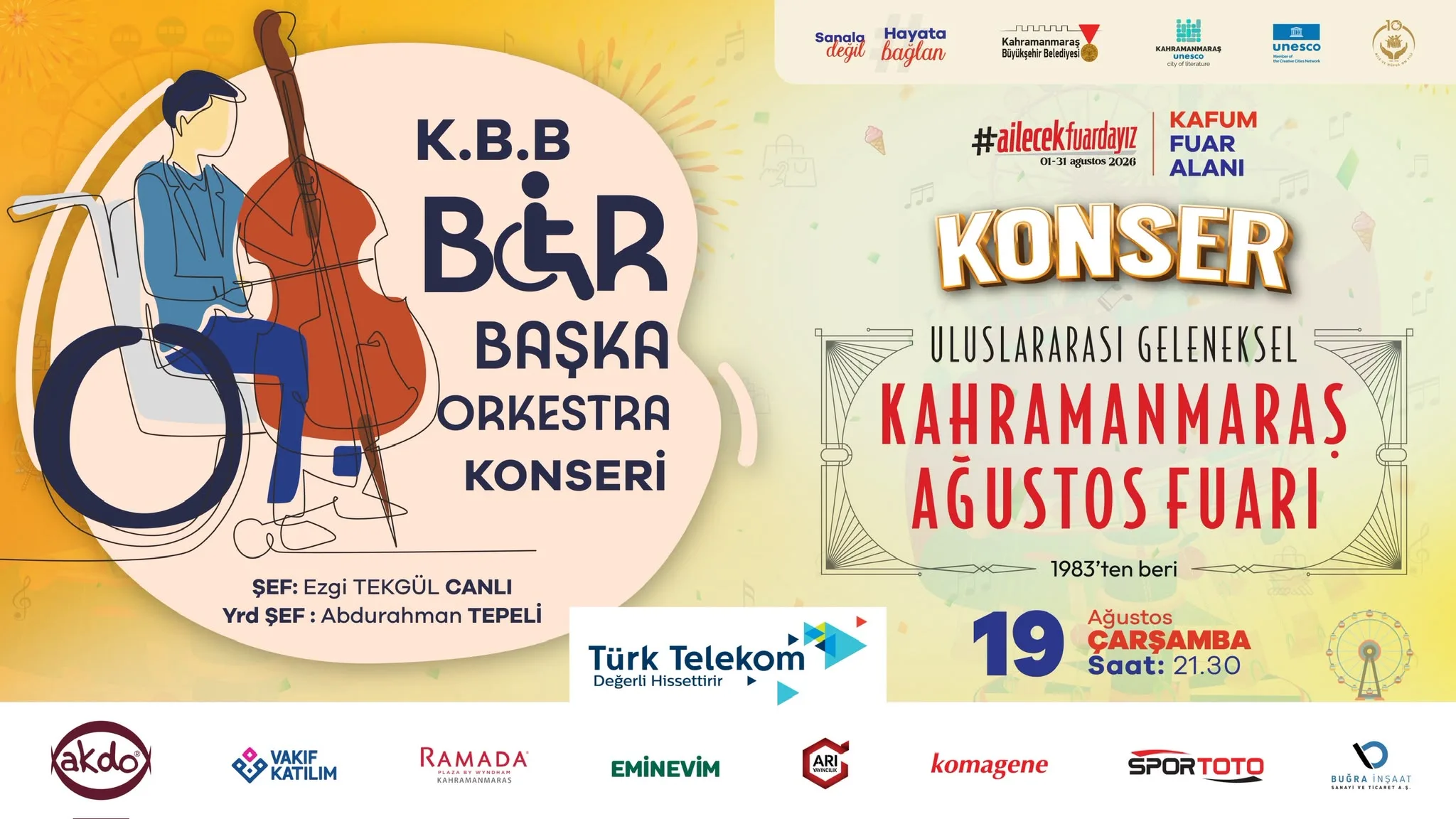 Ağustos Fuarı’nda Müzik Rüzgârı