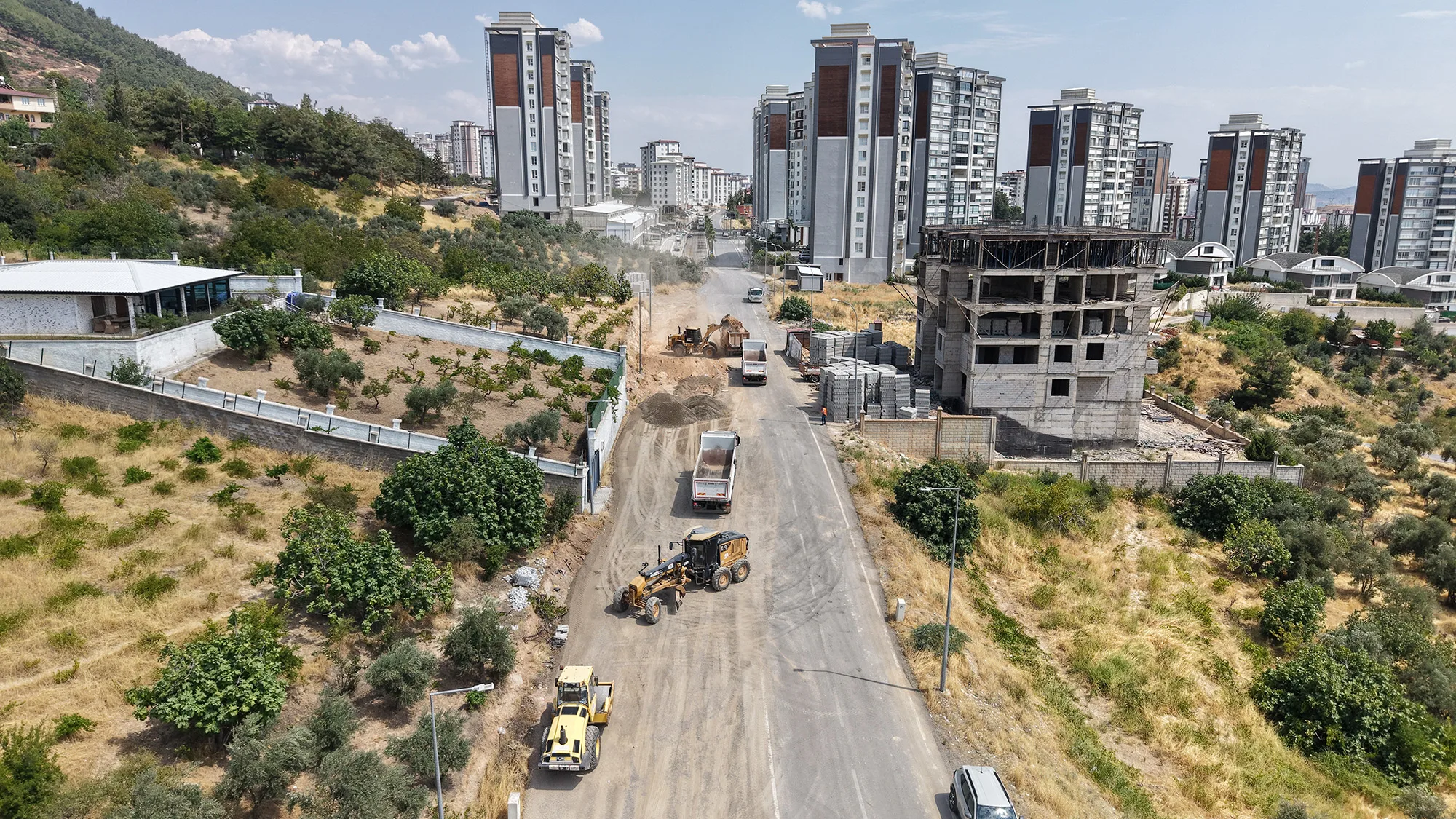 Büyükşehir’den Doğu – Batı Ulaşımına Alternatif Yol