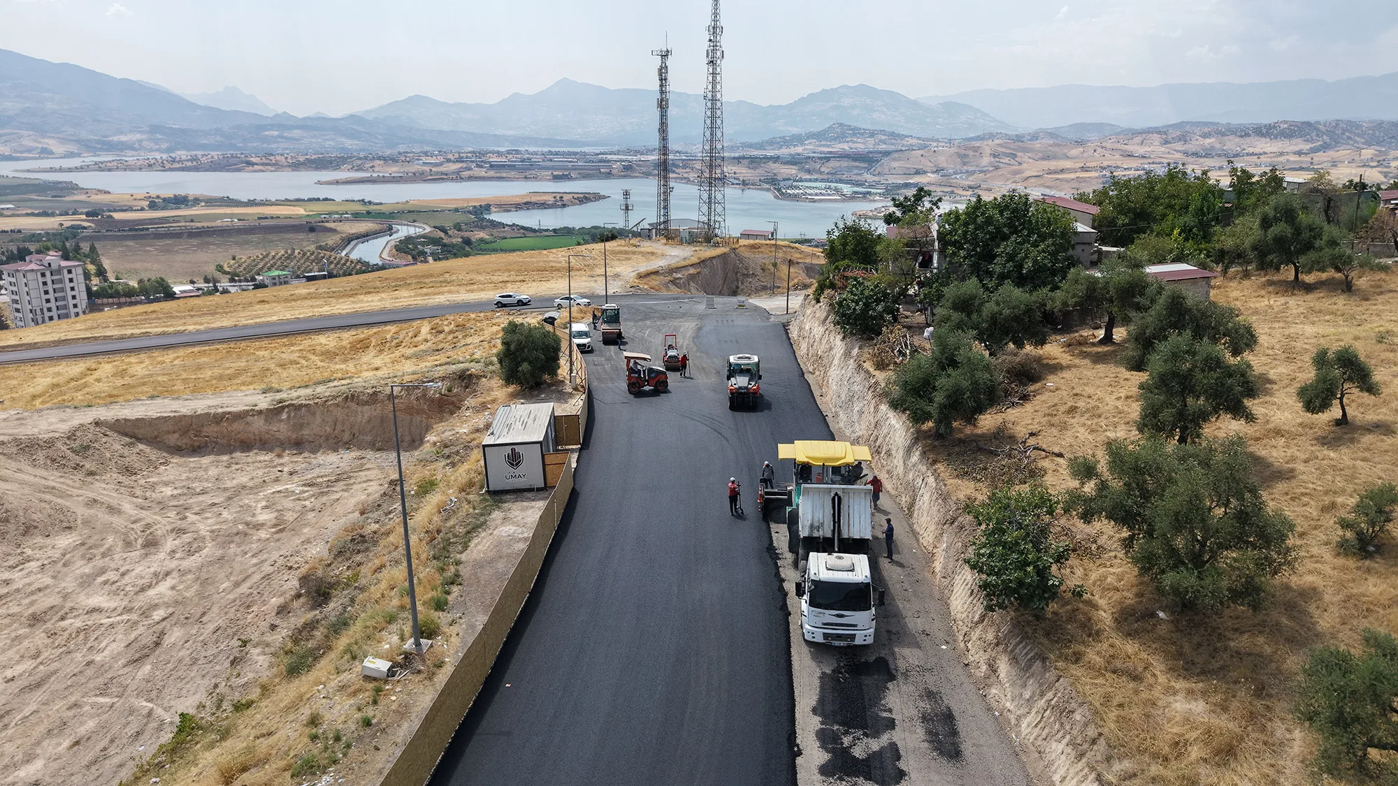 Büyükşehir’den Doğu – Batı Ulaşımına Alternatif Yol