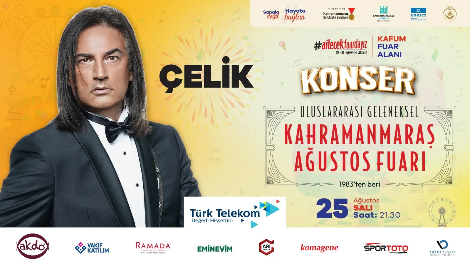Yılların efsanesi çelik kafum'da!