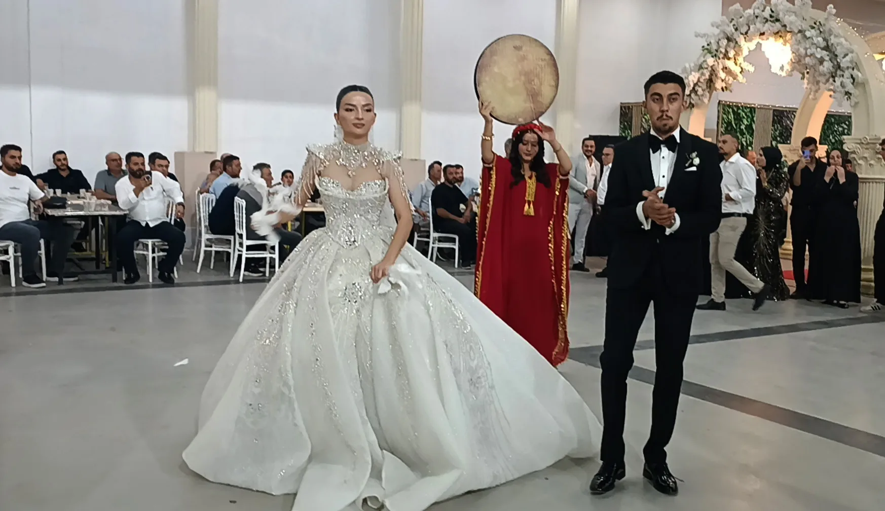 Damada altın yerine lastik!