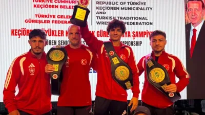 Ankara’da düzenlenen 2. Karakucak Dünya Şampiyonası’nda mücadele eden Kahramanmaraş Sütçü