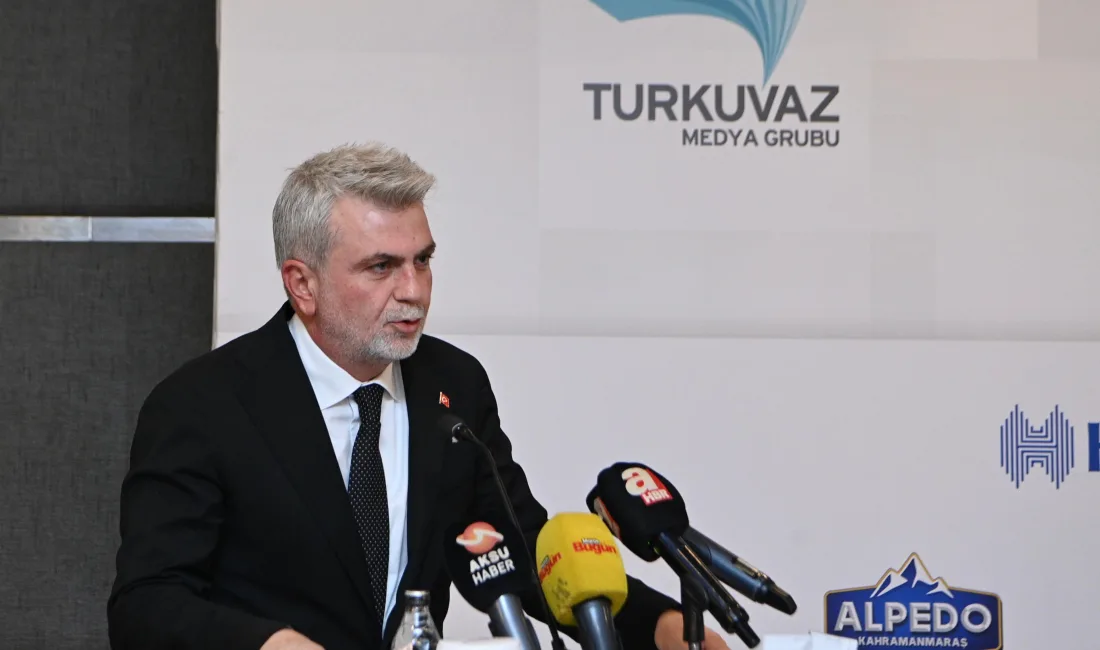 Kahramanmaraş’ın ekonomik geleceğinin ele alındığı “Şehrin Ekonomisi Kahramanmaraş” programına katılan