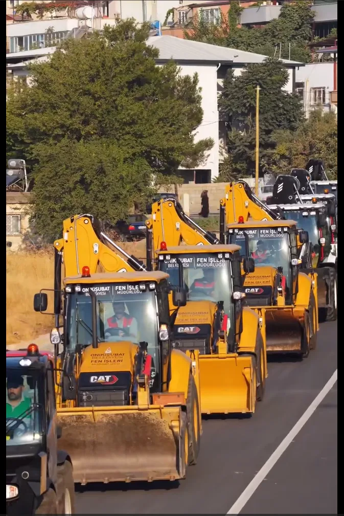 Onikişubat’a 30 yeni araçlık dev takviye!