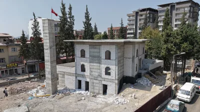 6 Şubat depremlerinde ağır hasar alarak yıkılan Dulkadiroğlu ilçesi Yenişehir