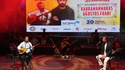 Kahramanmaraş Büyükşehir Belediyesi tarafından düzenlenen Geleneksel Ağustos Fuarı’nın 20’nci gününde,