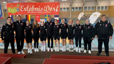Kahramanmaraş Büyükşehir Belediyesi Kadın Goalball Takımı, Almanya'da düzenlenen Goalball Avrupa