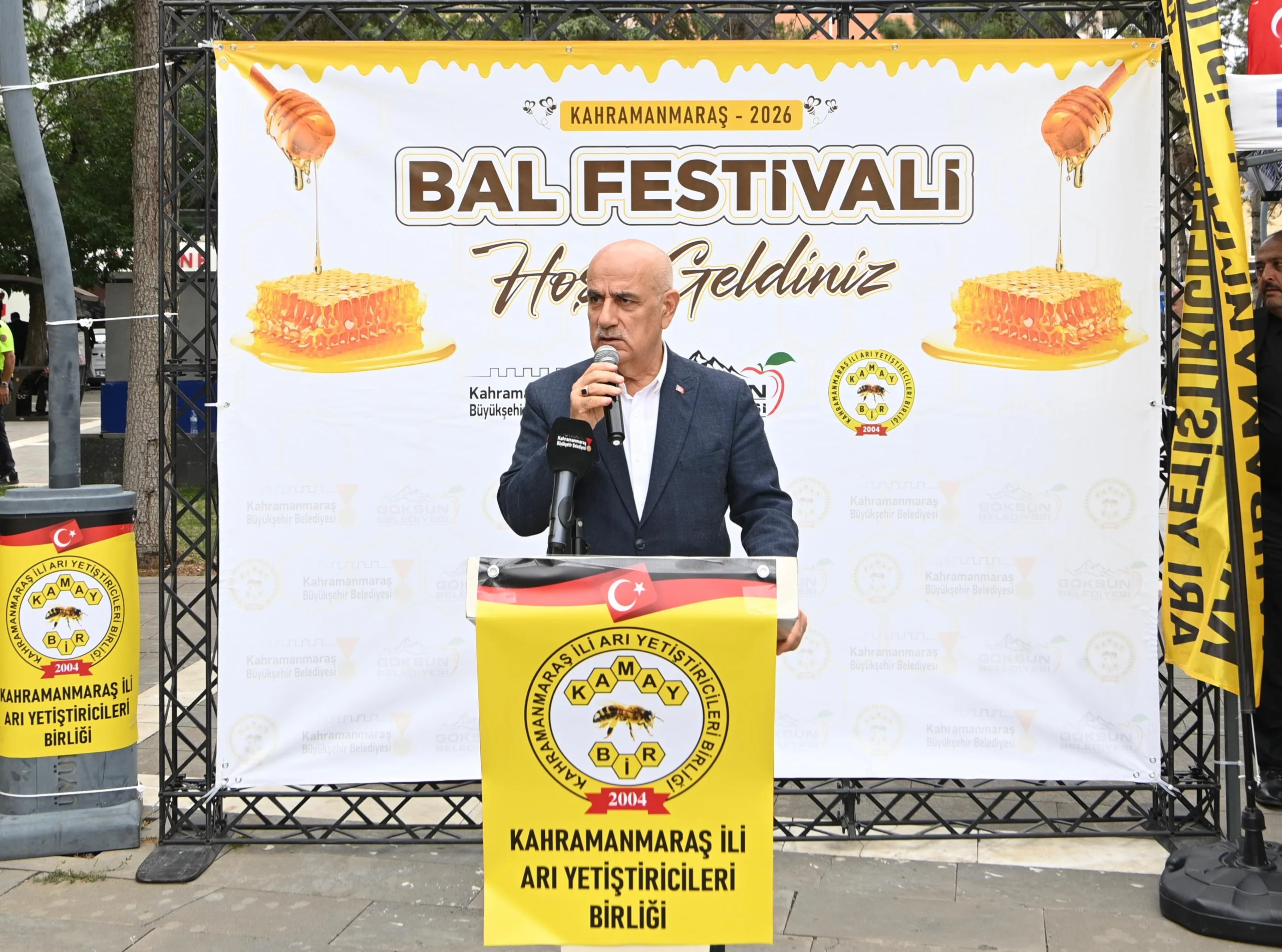 Göksun’da arıcılara bal gibi festival!