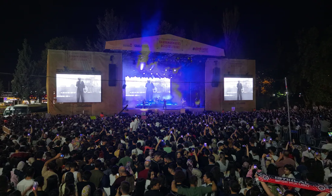 Türkiye’nin en çok sevilen rock gruplarından Gripin, Ağustos Fuarı’nda sahne