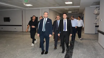Kahramanmaraş’ta yapımı devam eden 750 Yataklı Devlet Hastanesi projesinde çalışmaların