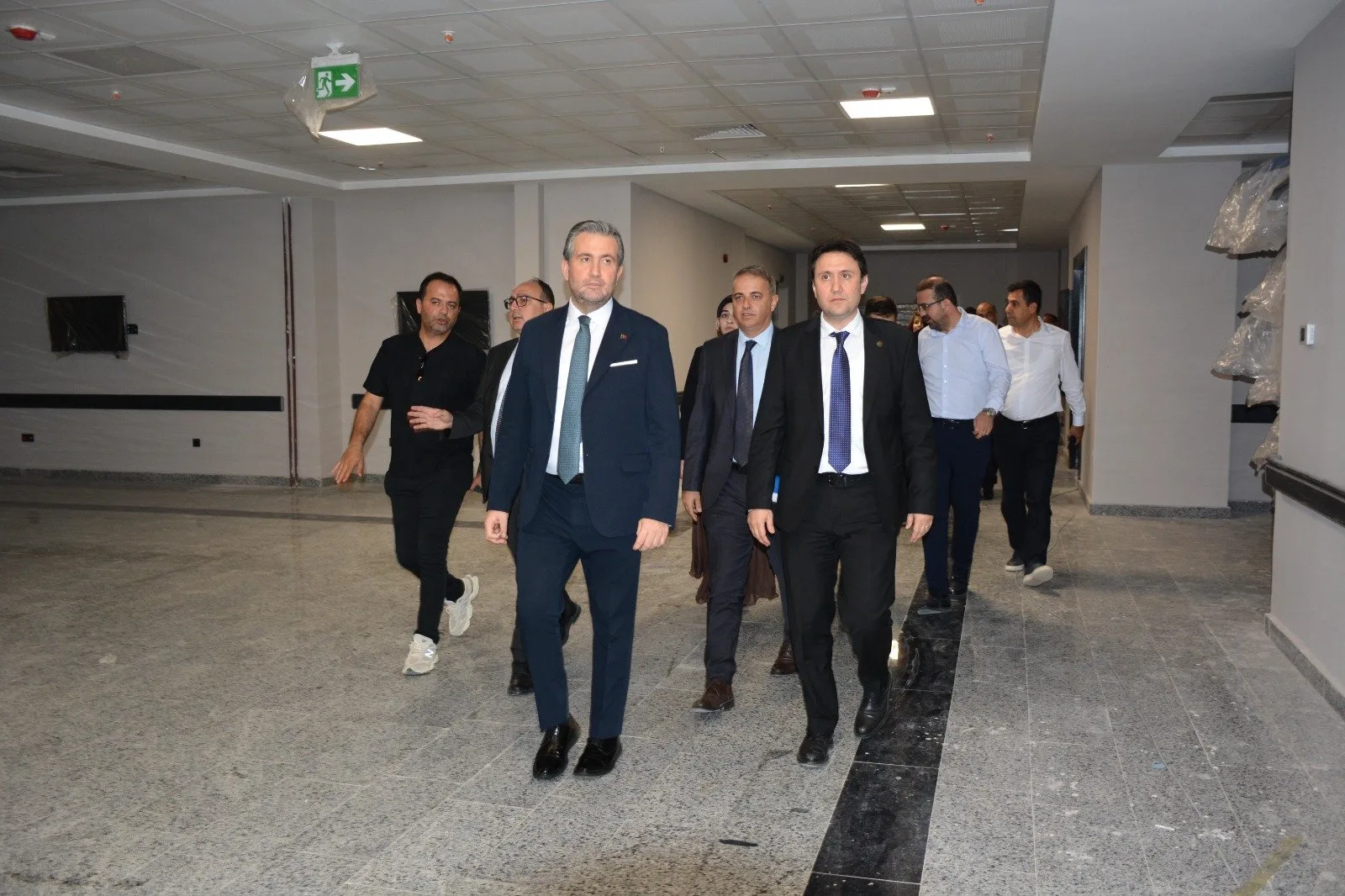 Kahramanmaraş’ta yapımı devam eden 750 Yataklı Devlet Hastanesi projesinde çalışmaların