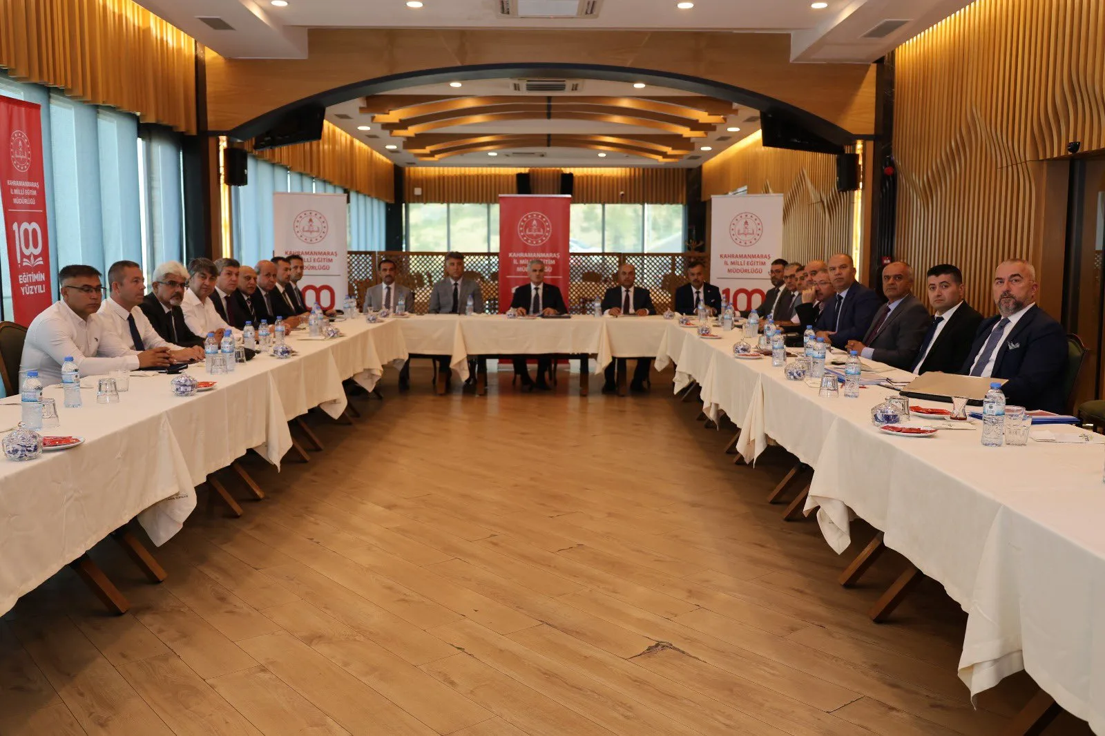 Kahramanmaraş İl Millî Eğitim Müdürü Turan Akpınar başkanlığında gerçekleştirilen İlçe