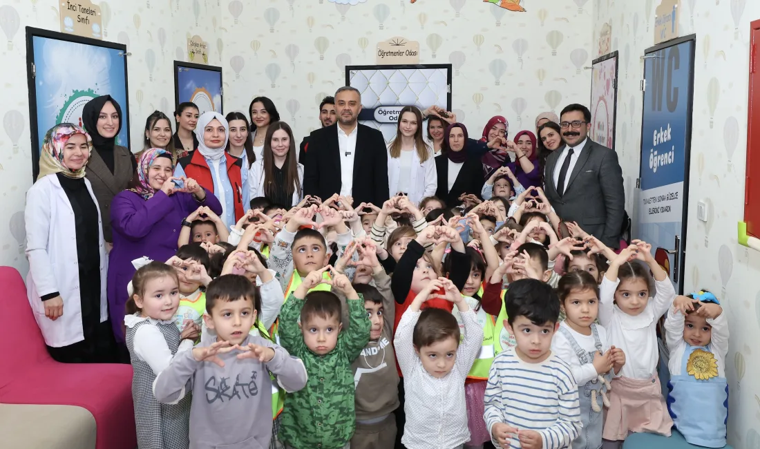 Onikişubat Belediyesi bünyesinde hizmet veren Şehit Hakan Akdere Gündüz Bakımevi,