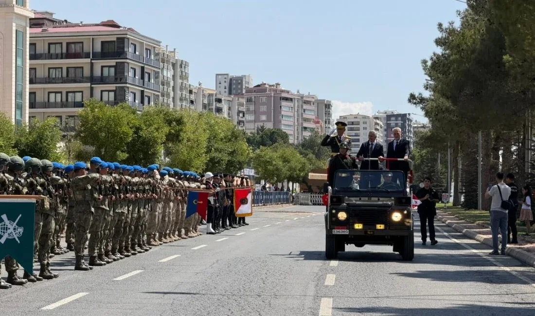 30 Ağustos Zafer Bayramı’nın 104. yıl dönümü Kahramanmaraş’ta törenlerle anılıyor.