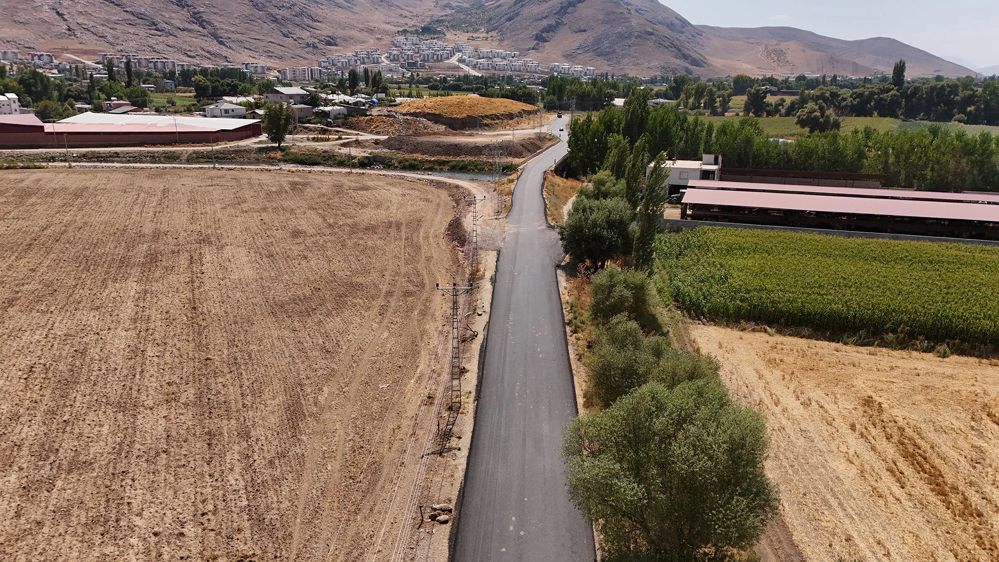 Elbistan’a 12 milyon tl’lik yol yatırımı