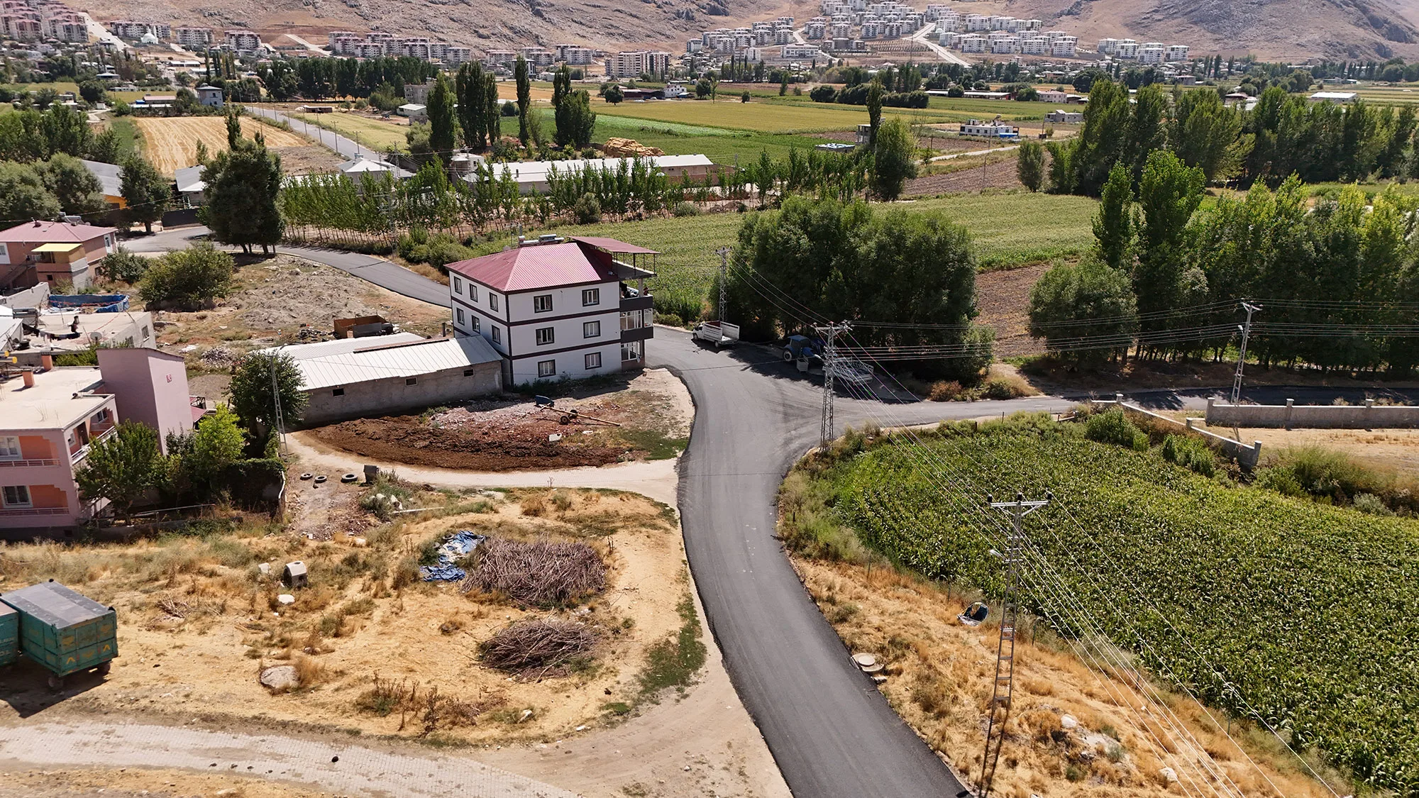 Elbistan’a 12 milyon tl’lik yol yatırımı