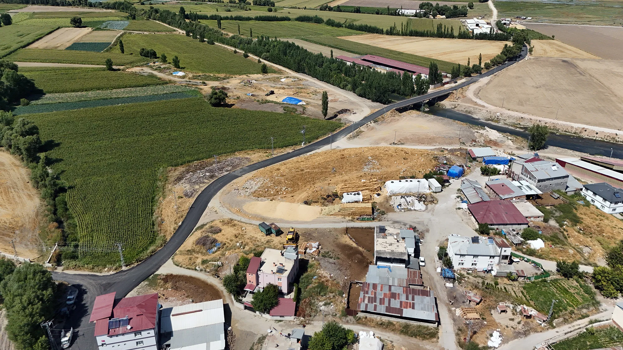 Elbistan’a 12 milyon tl’lik yol yatırımı