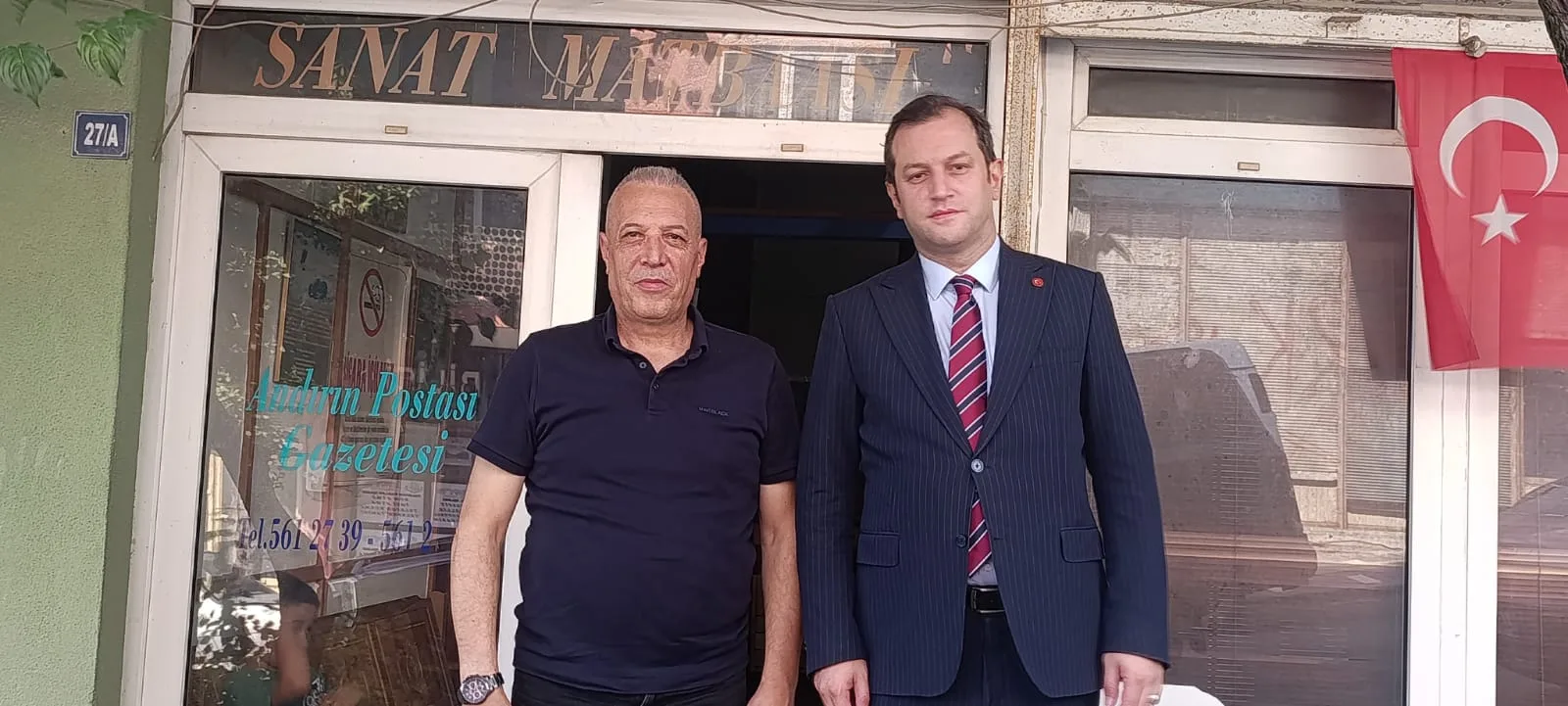 Kaymakam Bulut'tan Andırın Postası'na Ziyaret Kaymakam Bulut'tan Andırın Postası'na Ziyaret