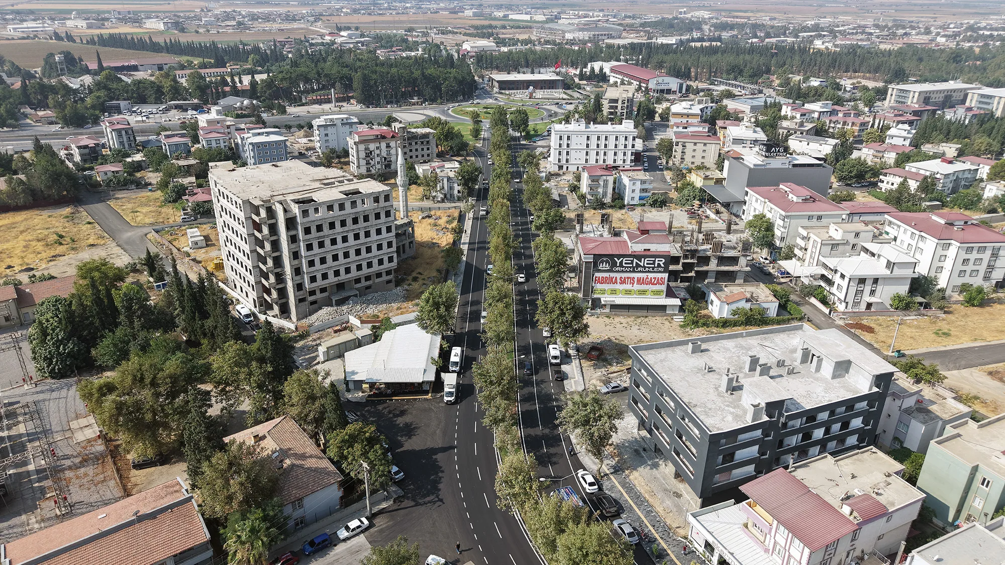Lütfi köker bulvarı’nda asfalt mesaisi bitti!