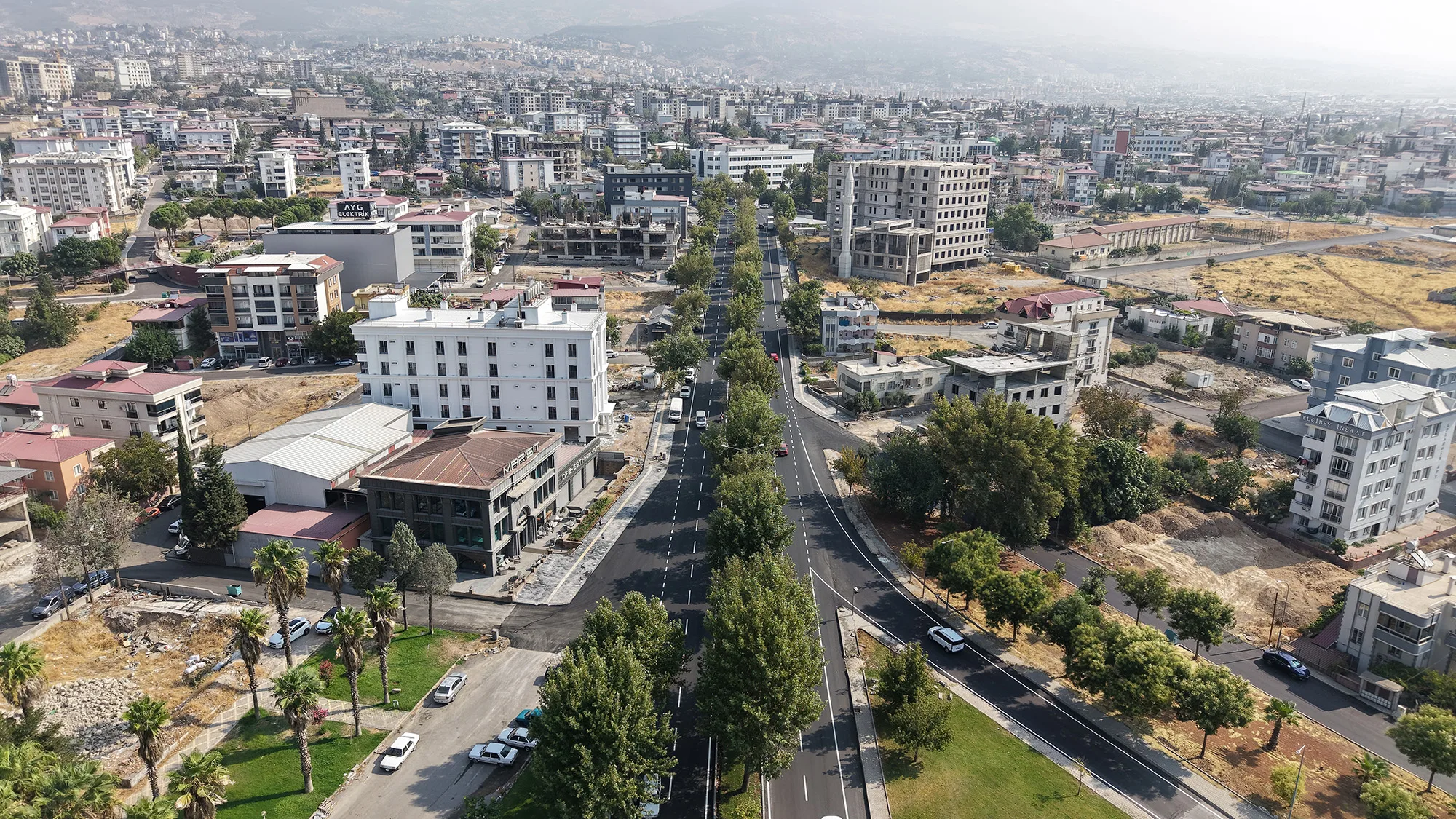 Lütfi köker bulvarı’nda asfalt mesaisi bitti!
