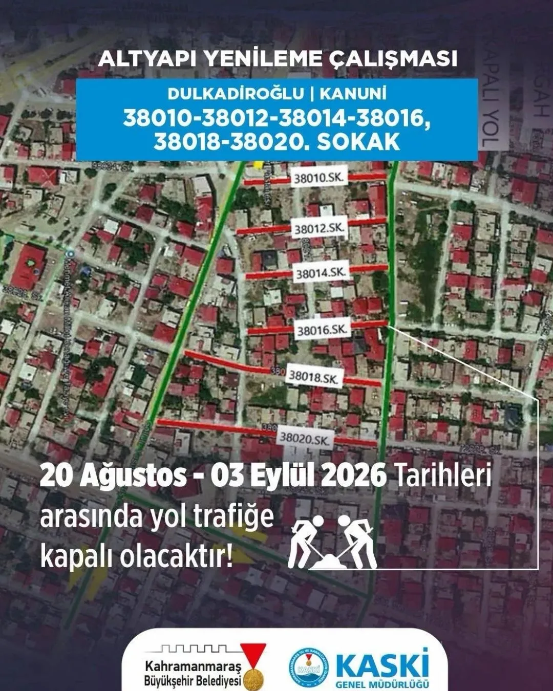 Kahramanmaraş’ta o yollar kapalı!
