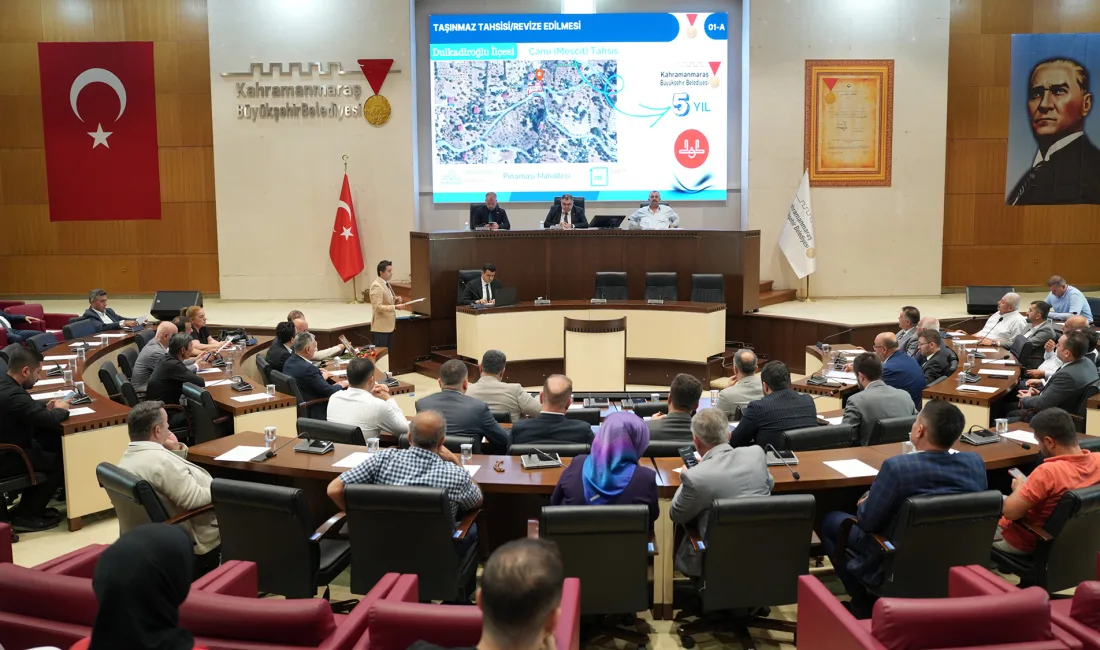 Kahramanmaraş Büyükşehir Belediyesi Ağustos Ayı Olağan Meclis Toplantısı, Meclis Başkan