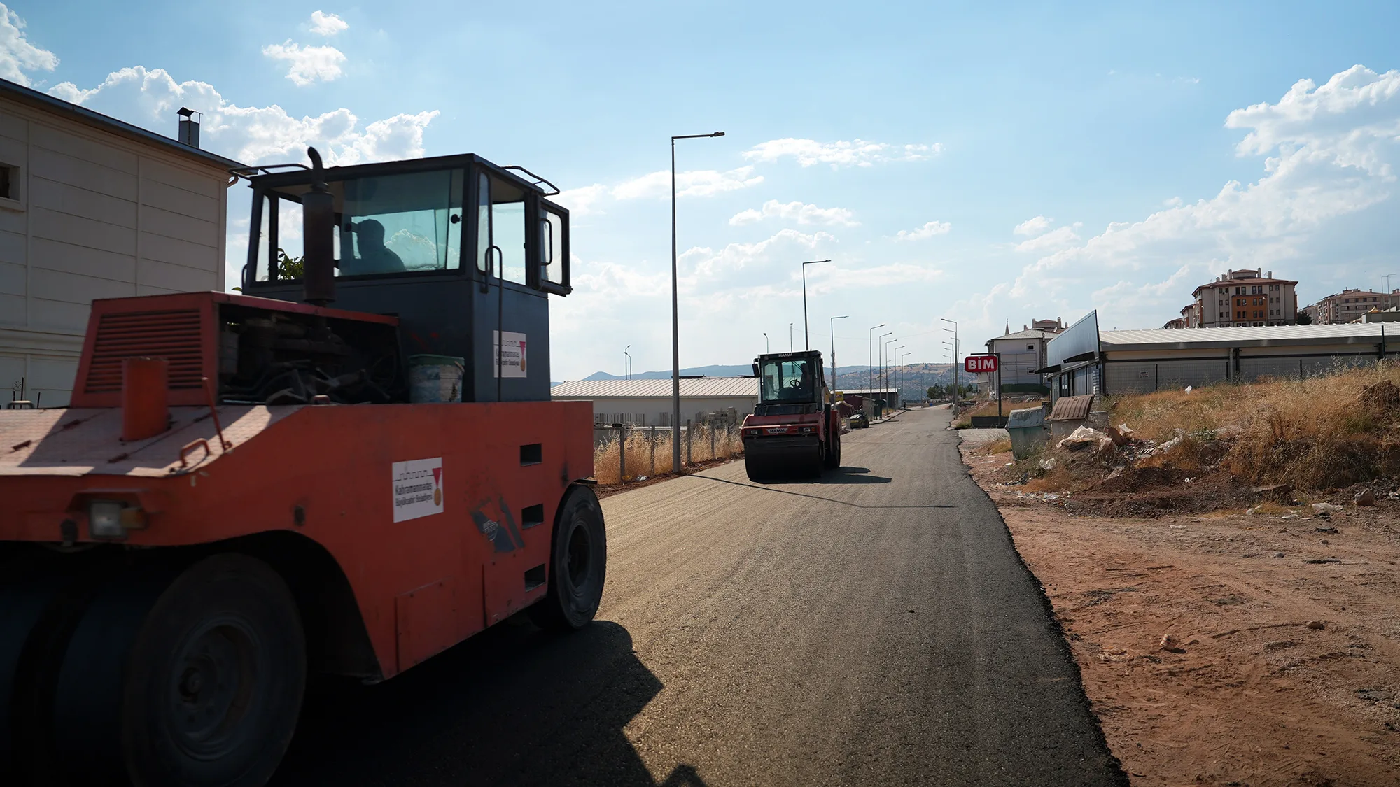 Pazarcık yolları baştan yenileniyor!