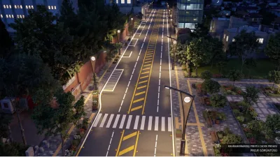 Büyükşehir Belediyesi, Dulkadiroğlu Gazi Paşa Mahallesi’ndeki Gazneliler Caddesi’nde son kat