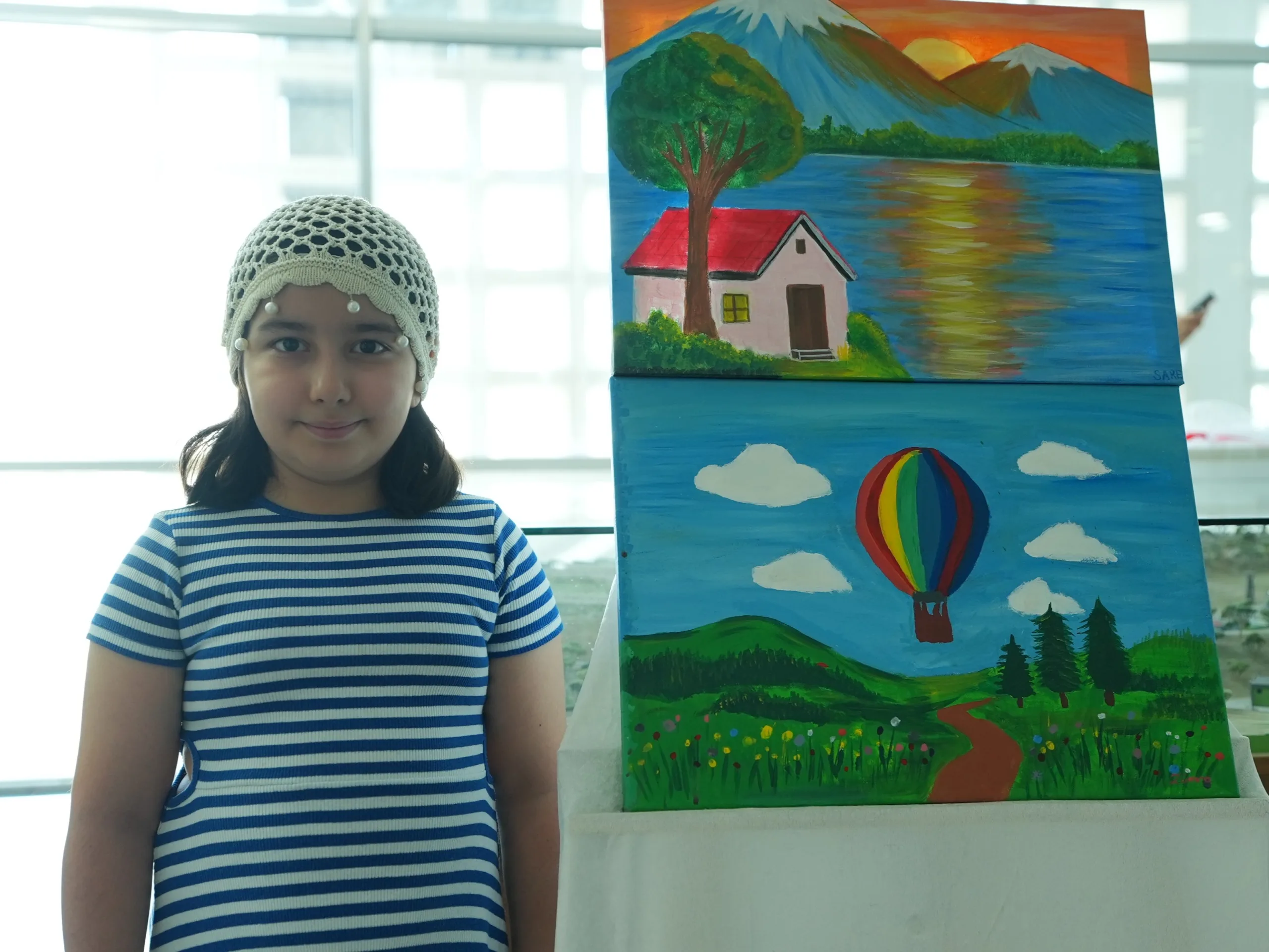 Minik Ellerden Tuvale Yansıyan Sanat!