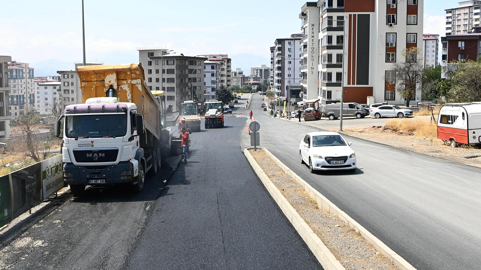 Doğu Batı Aksında 10 Kilometrelik Yeni Güzergah