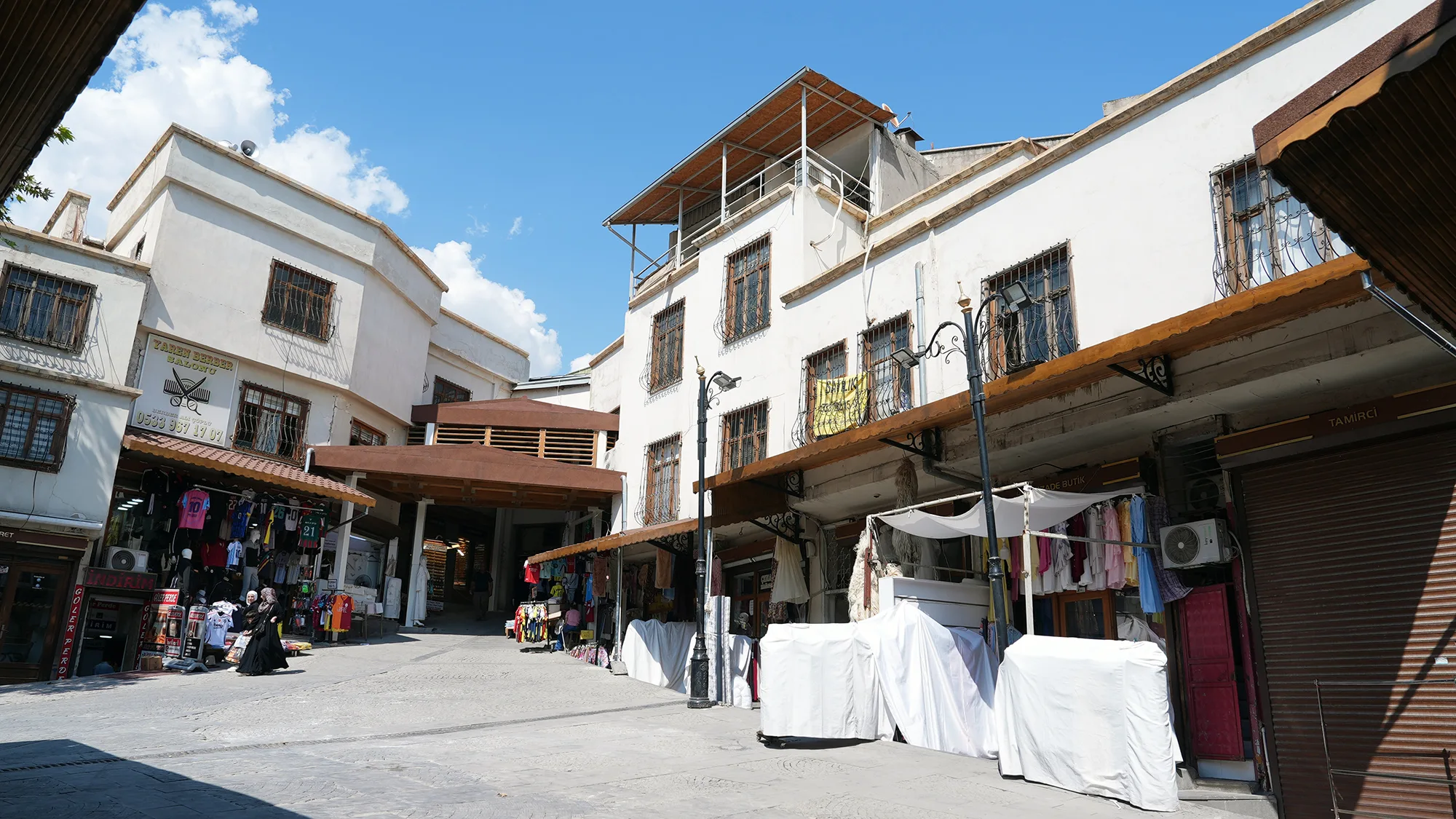 Büyükşehir'den asırlık çarşıya tarihi dokunuş!