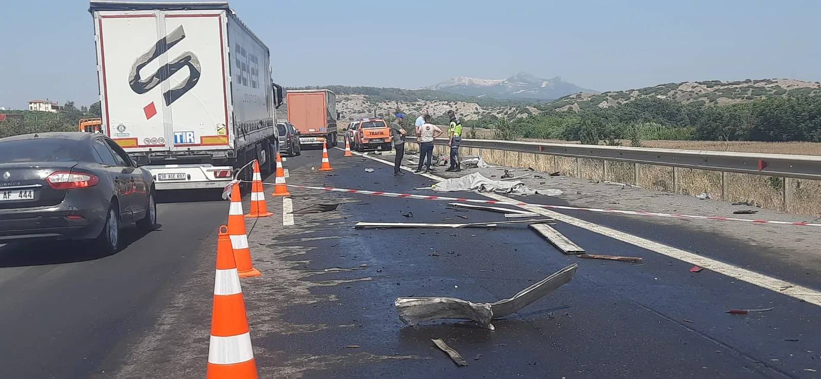 Otoyolda Dehşet Son: TIR'ını Tamir Ederken…