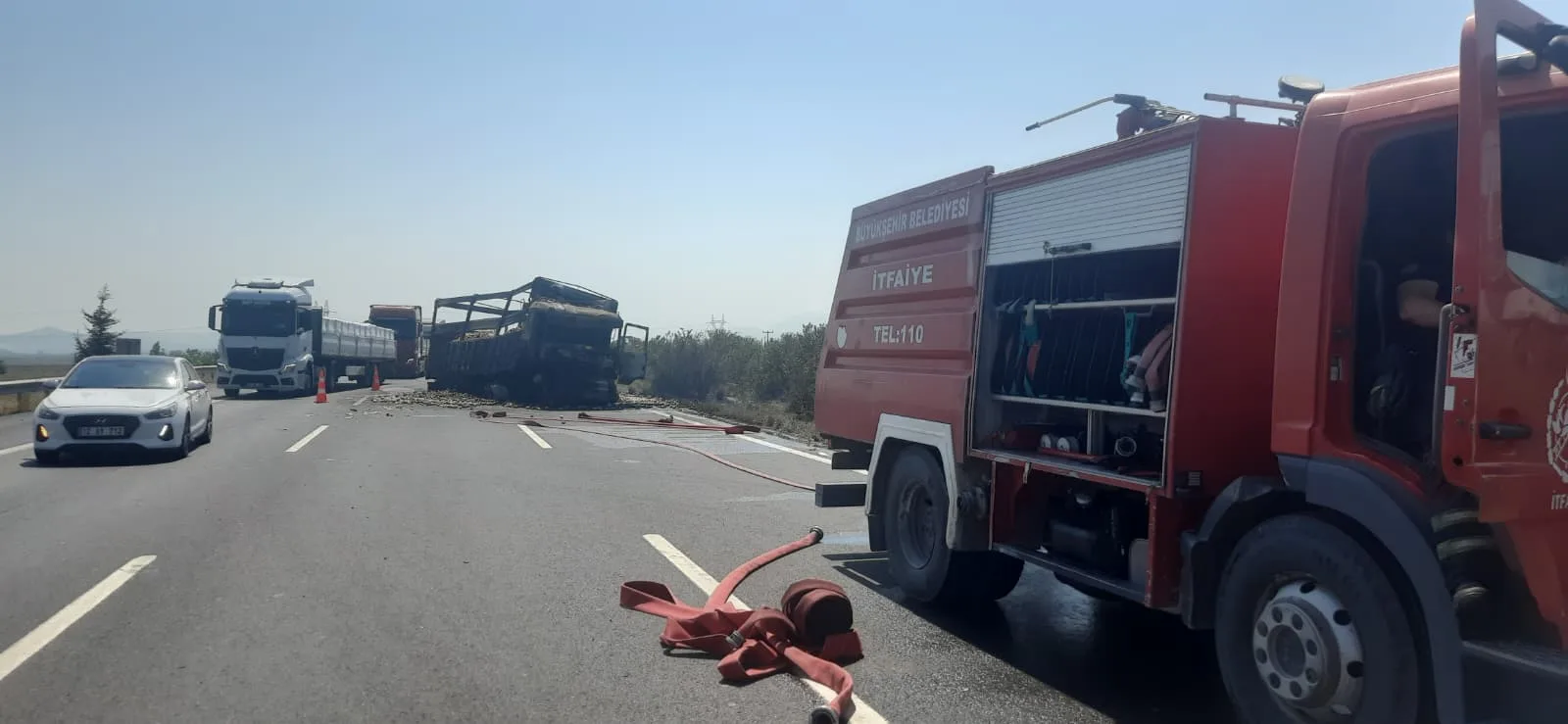Otoyolda Dehşet Son: TIR'ını Tamir Ederken…