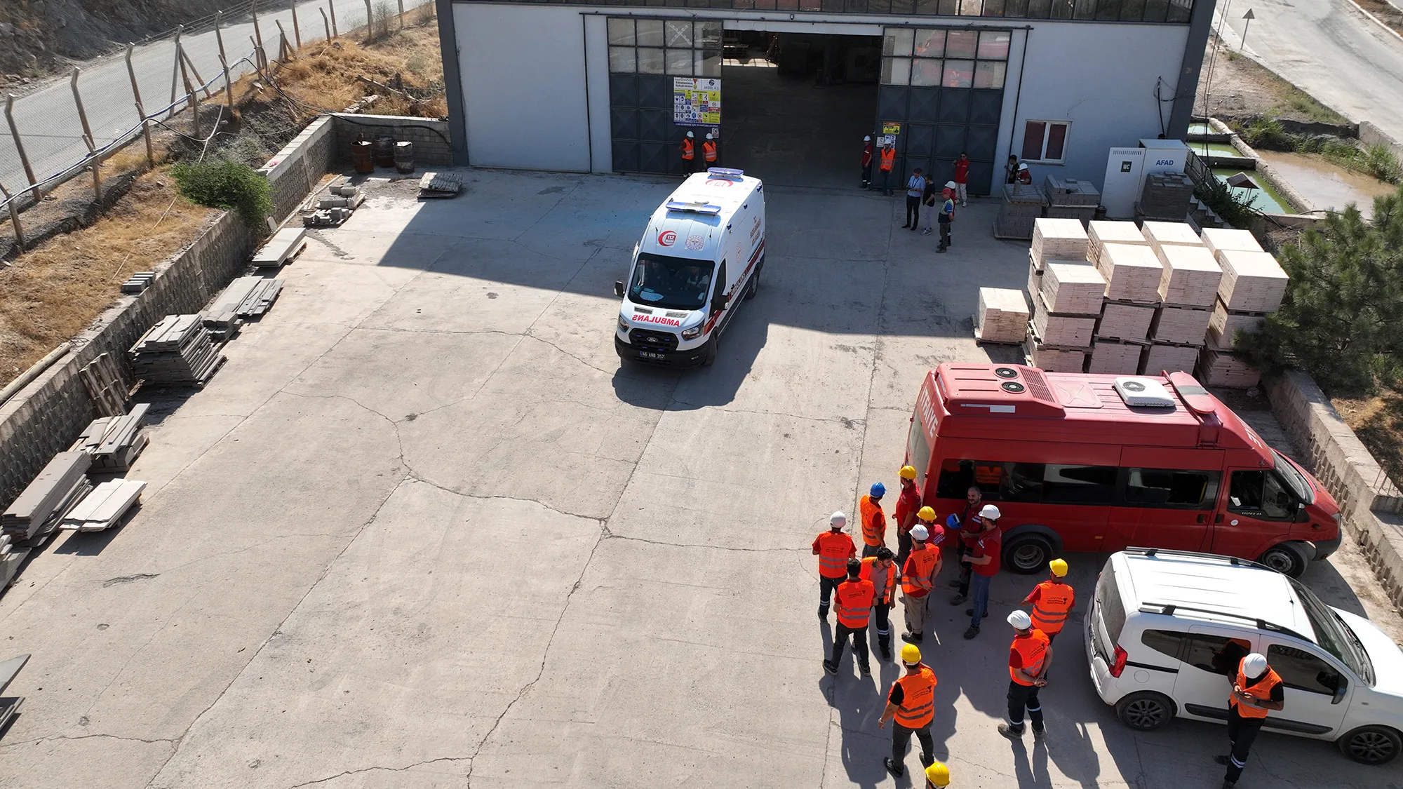 Gerçeği aratmayan tatbikat: nefesler tutuldu!