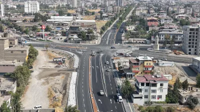 Kahramanmaraş Büyükşehir Belediyesi, altı ana arterin kesiştiği Tevfik Kadıoğlu Kavşağı’ndaki
