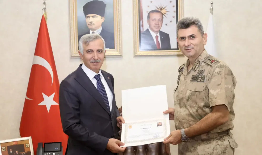 Kahramanmaraş Valisi Mükerrem Ünlüer, Diyarbakır İl Jandarma Komutanlığı görevine atanan