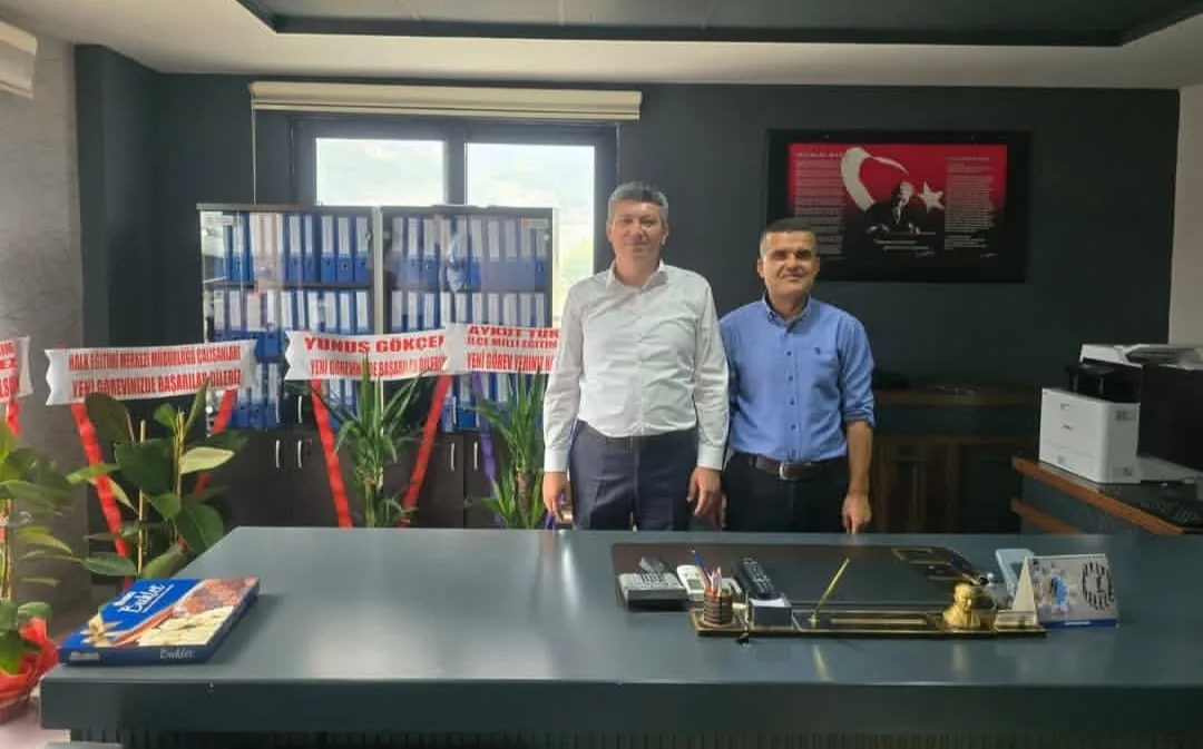 Andırın’da Müdürden, Müdürlere Hayırlı Olsun Ziyareti!