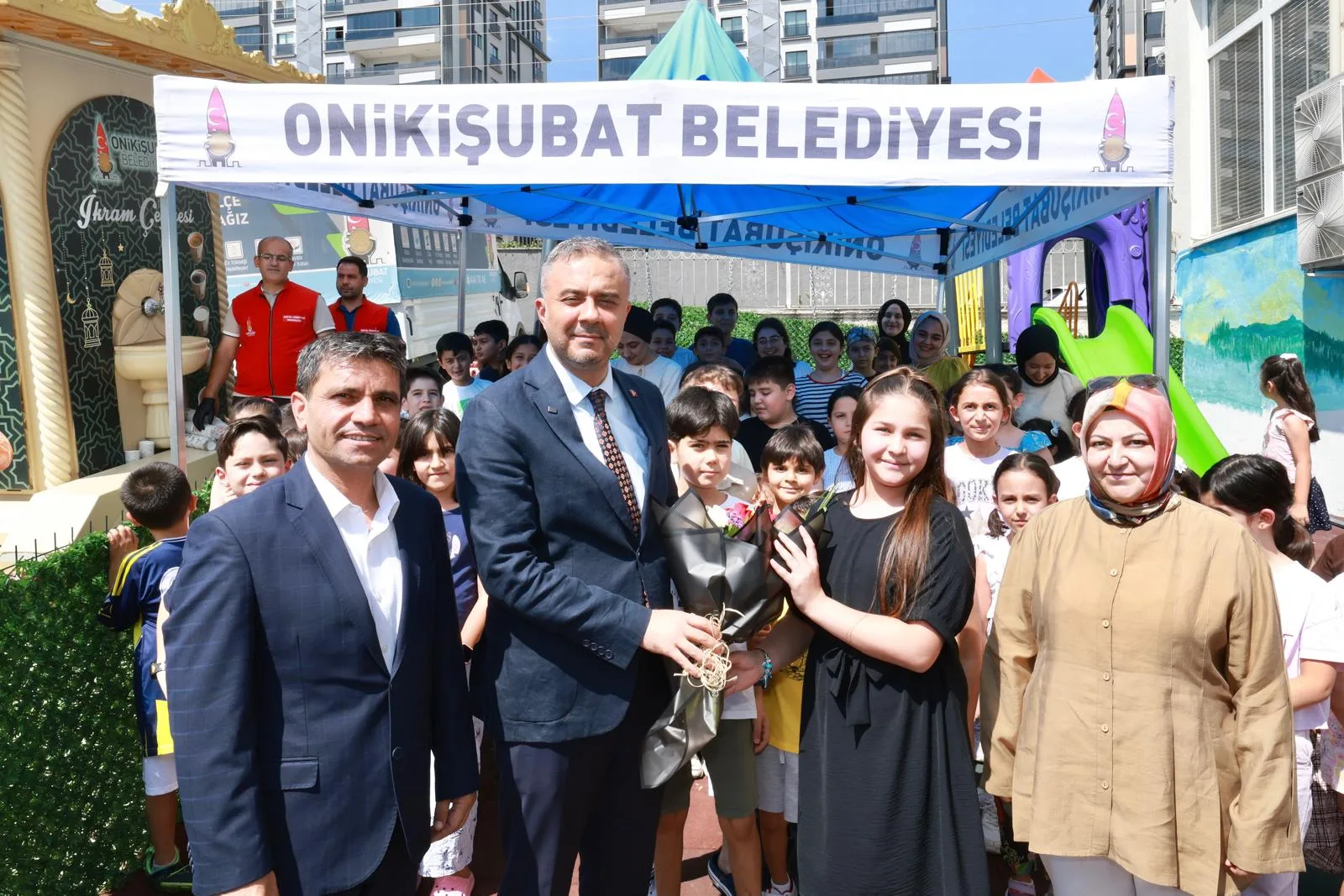 Minikler Davet Etti, Başkan Toptaş Ziyaret Etti!