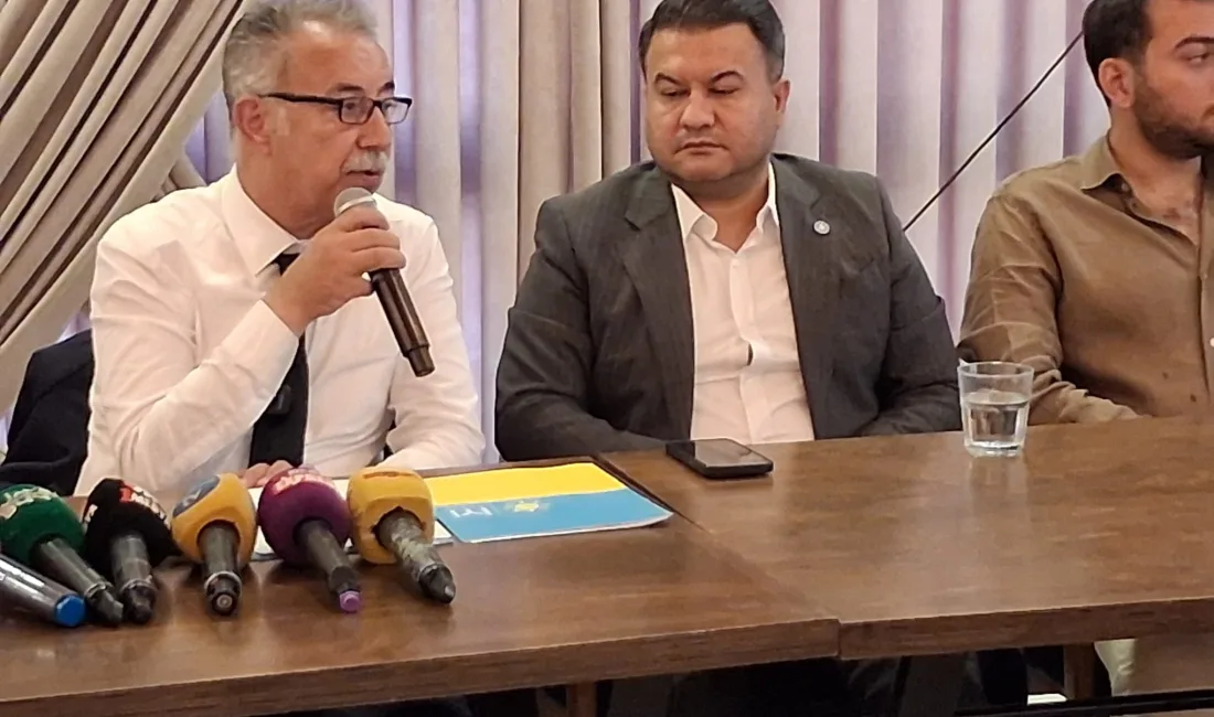İYİ Parti Kahramanmaraş İl Başkanı Süleyman Bastırmacı ve parti yönetimi,
