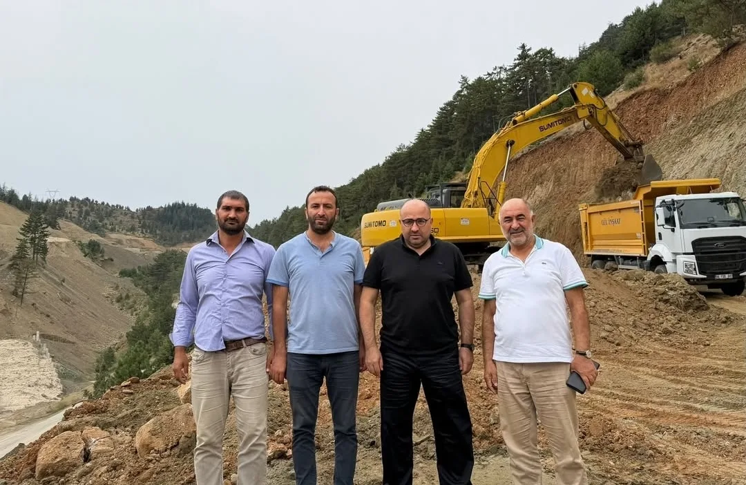 Ak partili şahin'den yol i̇ncelemesi!