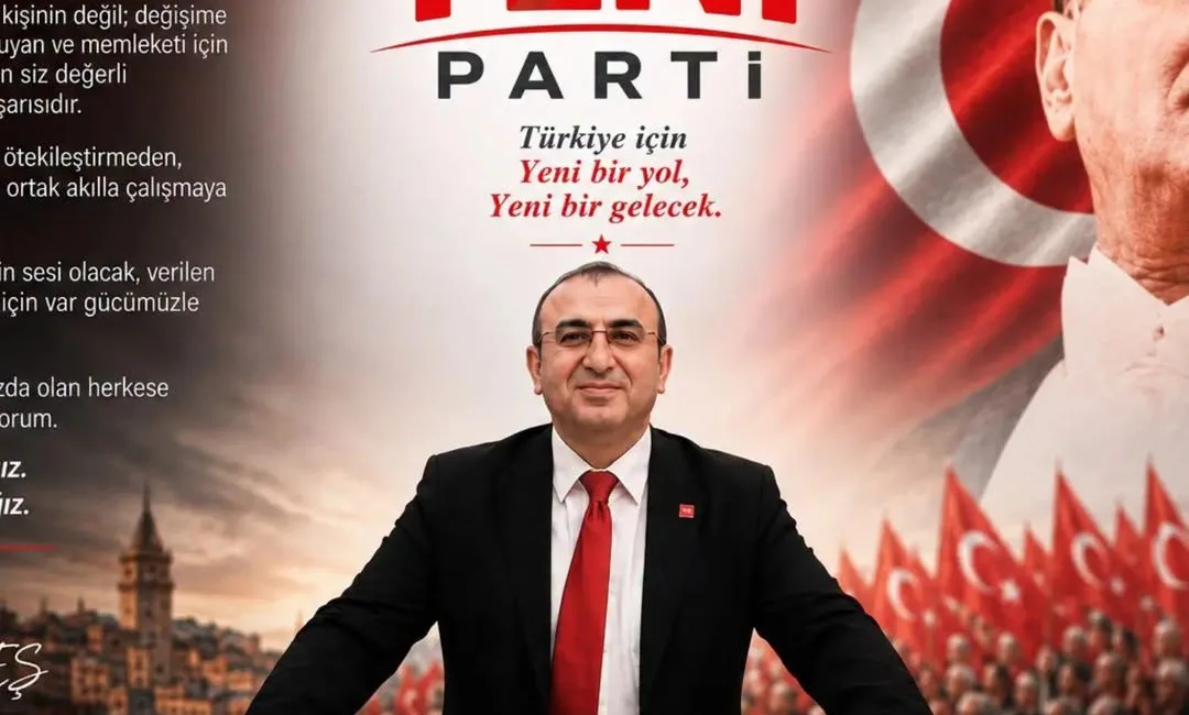 Yeni Parti Kahramanmaraş Kurucu İl Başkanı Ünal Ateş, ilçe başkanlarının