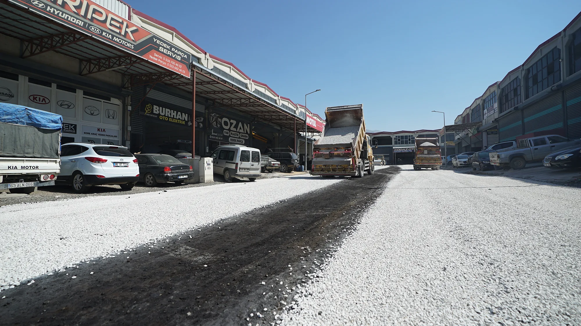 Yeni Sanayi Sitesi’nde Ulaşım Nefes Aldı!