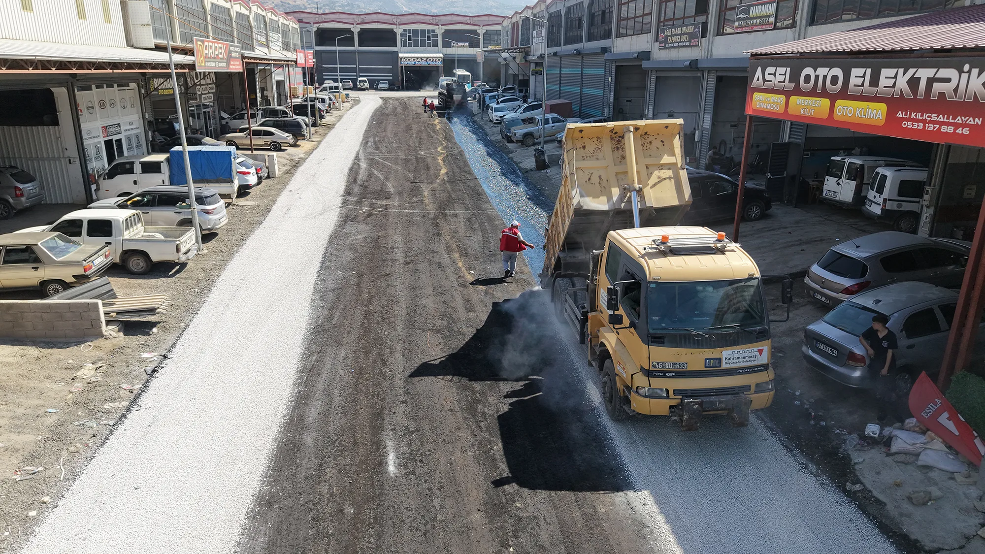 Yeni Sanayi Sitesi’nde Ulaşım Nefes Aldı!