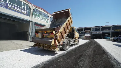 Kahramanmaraş Büyükşehir Belediyesi, Yeni Sanayi Sitesi’ndeki 11 sokak ve caddeyi