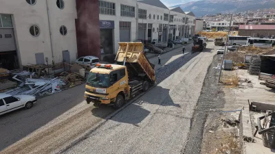 Kahramanmaraş Büyükşehir Belediyesi, şehir ekonomisinin kalbi konumundaki Yeni Sanayi Sitesi’nde