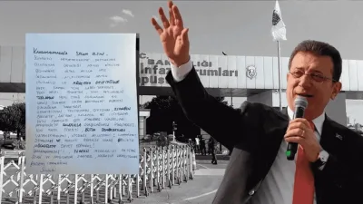 İstanbul Büyükşehir Belediye Başkanı Ekrem İmamoğlu, Kahramanmaraşlılara hitaben kaleme aldığı