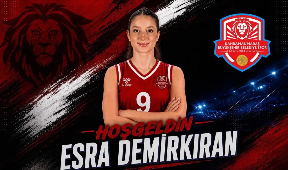 Kadınlar 2. Lig’de şampiyonluk hedefleyen Kahramanmaraş Büyükşehir Belediyespor, milli smaçör